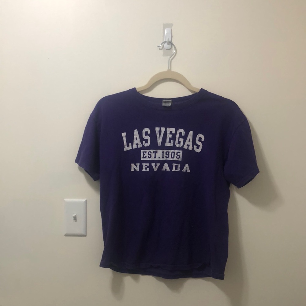 Purple Las Vegas T-shirt